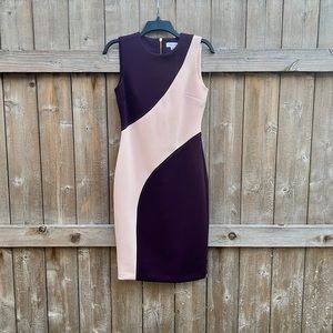 Calvin Klein Color Block cocktail/business dress